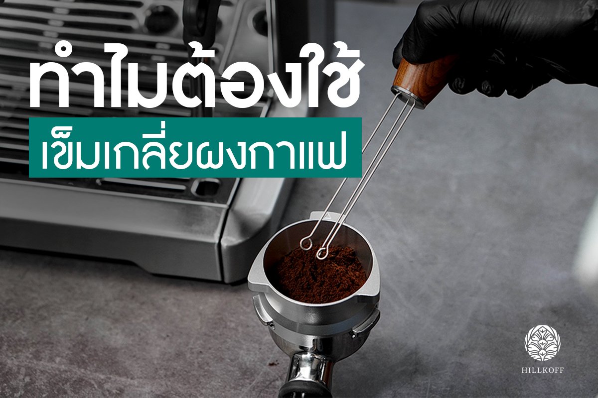 You are currently viewing เข็มเกลี่ยผงกาแฟจำเป็นแค่ไหน?